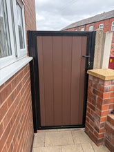 Load image into Gallery viewer, BRAND NEW Tall single Iron and composite Gate straight top