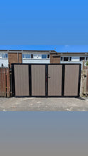 Load image into Gallery viewer, BRAND NEW bi folding gate with composite straight top