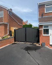 Load image into Gallery viewer, BRAND NEW curved top iron and composite Gates