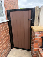 Load image into Gallery viewer, BRAND NEW Tall single Iron and composite Gate straight top
