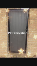 Load and play video in Gallery viewer, (Copy) BRAND NEW Tall single Iron and composite Gate straight top
