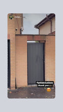 Load and play video in Gallery viewer, (Copy) BRAND NEW Tall single Iron and composite Gate straight top
