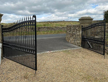 Load image into Gallery viewer, Wrought Iron gates 
