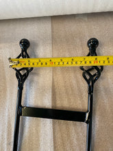 Load image into Gallery viewer, wrought iron boot scraper cement in or push in to grass  - free U.K. delivery
