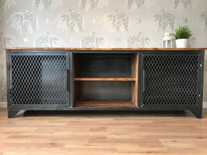 Modern Industrial style TV unit - media console